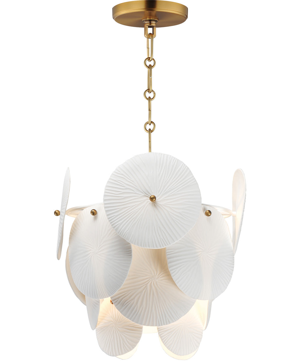 Isla 1-Light Pendant Natural Aged Brass