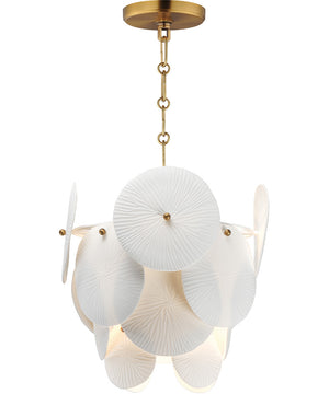 Isla 1-Light Pendant Natural Aged Brass
