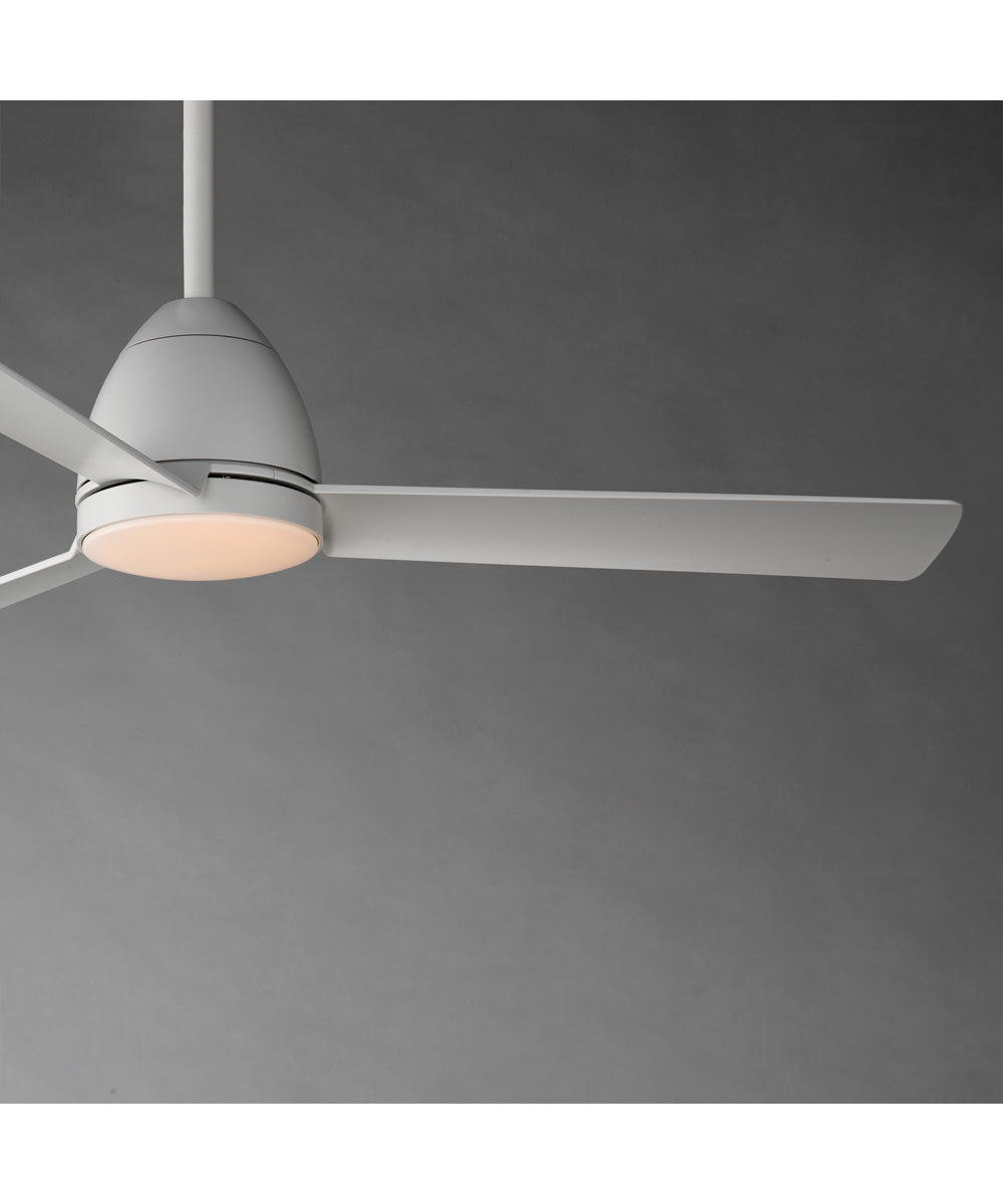 Seaborne 52 inch Marine Grade Fan w LED Light Kit Matte White