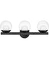 Sunni 3-Light Medium Three Light Vanity in Black
