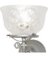 7" Wide Gas & Electric Wreath & Garland Wall Sconce
