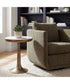 Gianno Round White Marble Side Table