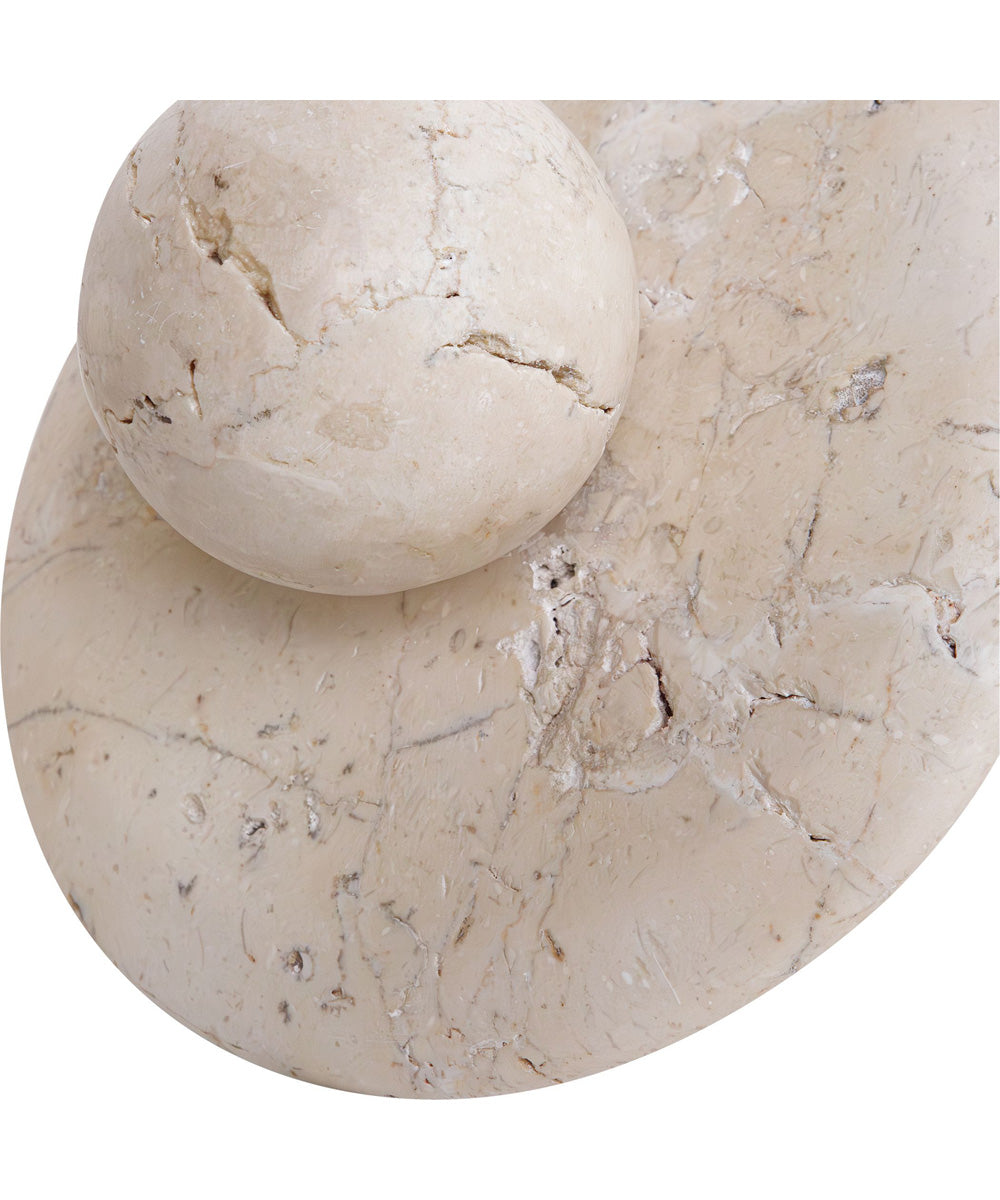 Quarried Stone Indoor-Outdoor Sculptures, Set of 2