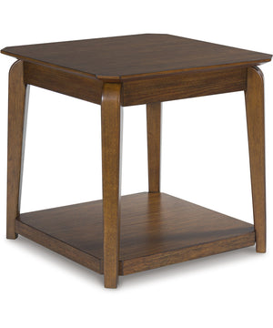 Trenmour Square End Table Medium Brown