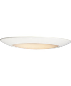 Diverse 13 inch LED Flush Mount 5CCT White