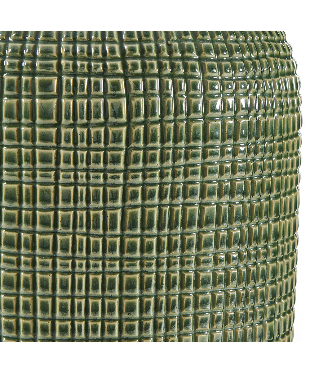 Dulcich Green Grid Table Lamp