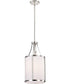 Easton 1-Light Pendant Polished Nickel