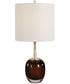 Vannett Dark Amber Table Lamp
