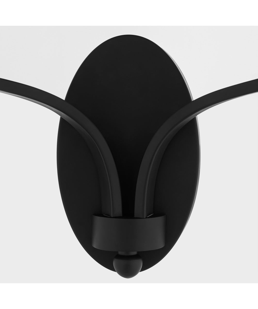 Chantelle 2-light Sconce Matte Black