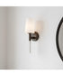 Eloura 1-light Wall Sconce Iron Gate