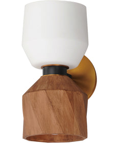 Akimbo 2-Light Wall Sconce Dark Bronze/Antique Brass