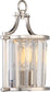 8"W Krys 1-Light Vanity & Wall Polished Nickel