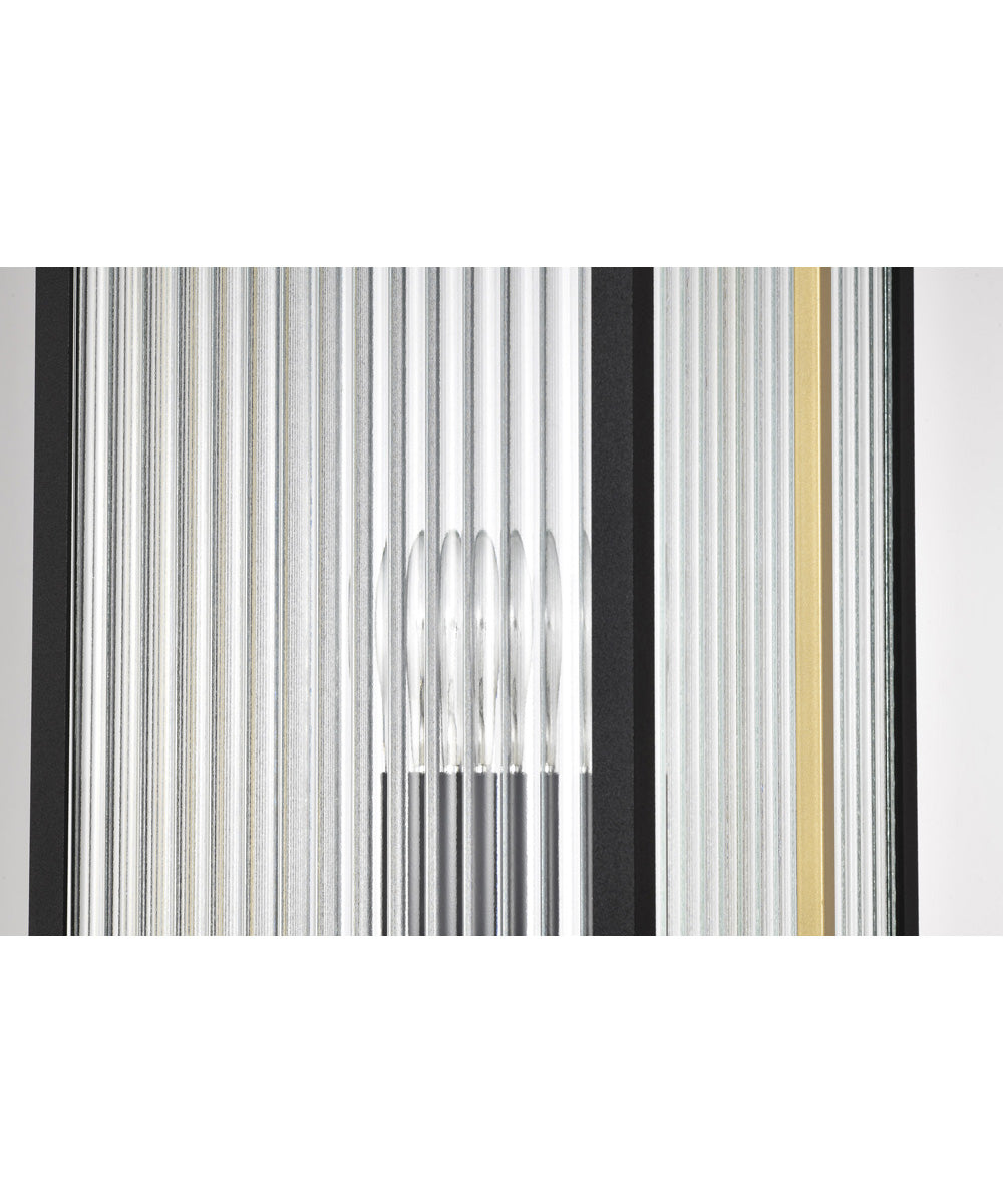 Holden 1-Light Outdoor Black / Gold