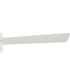 Axion II 52 in. 3-Blade Modern LED Ceiling Fan Matte White