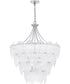 Quoizel Pendant Large 7-light Pendant Silver Leaf