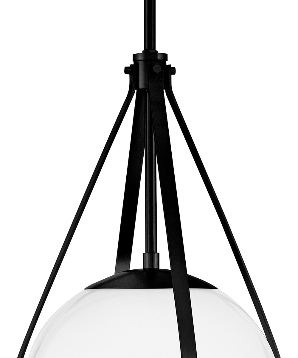 Colby 1-Light Small Pendant in Black
