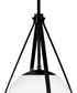 Colby 1-Light Small Pendant in Black
