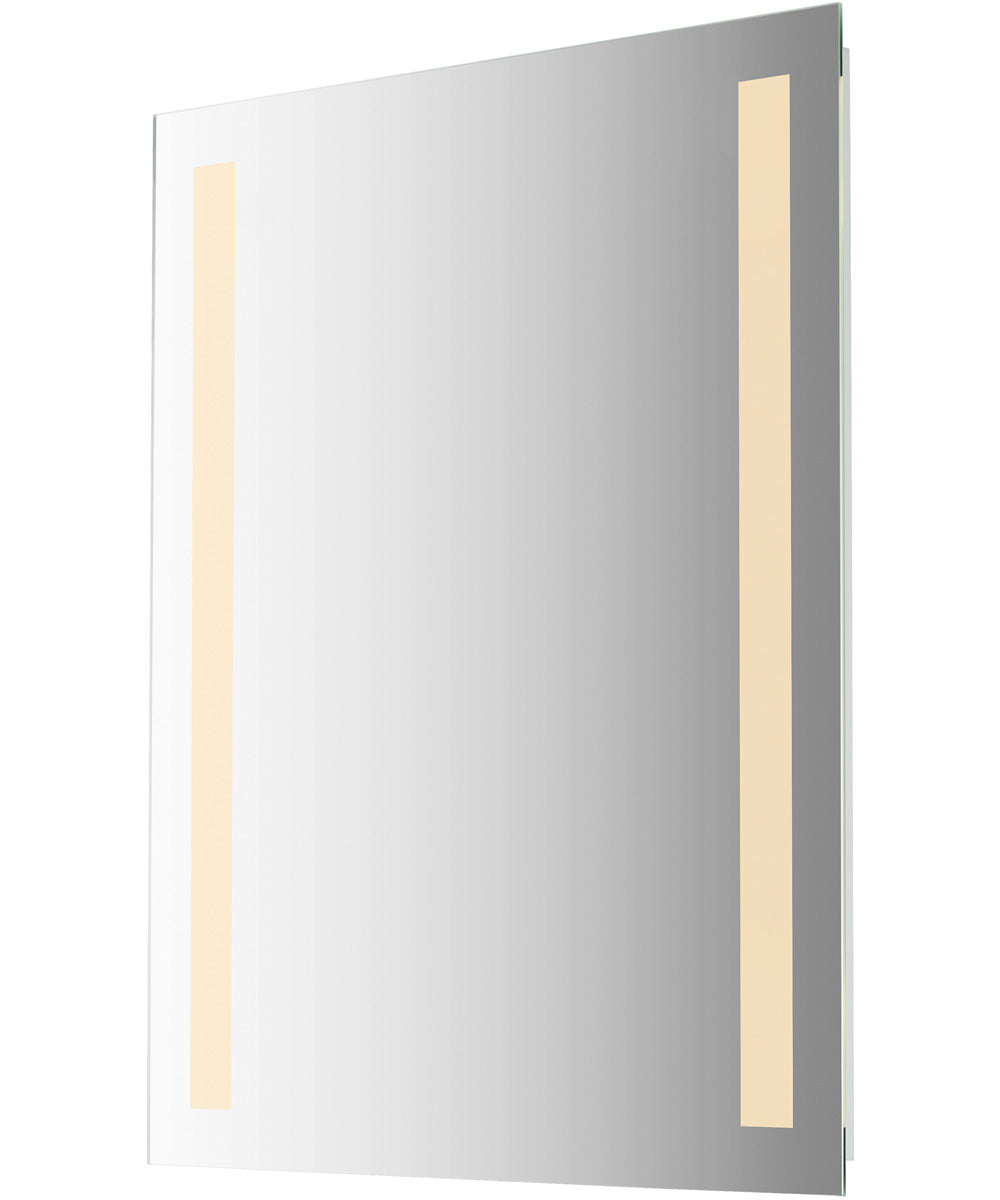 24 inchW x 30 inchH LED Mirror-2 Strip Mirror