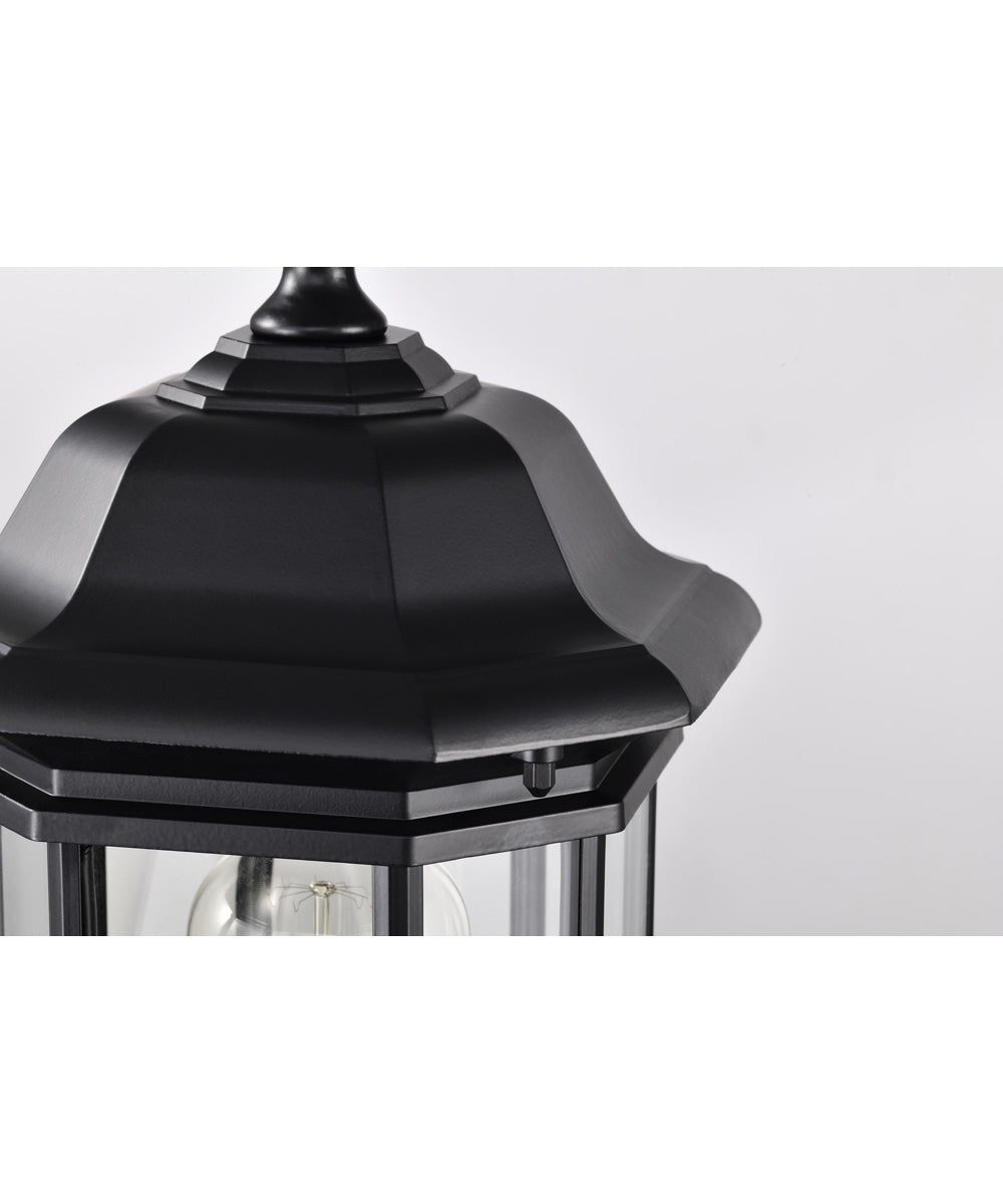 Hopkins 1-Light Outdoor Matte Black