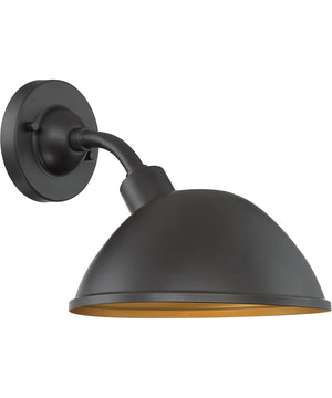 South Street 1-Light Outdoor Dark Bronze / Gold