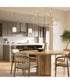 Reines 1-Light Pendant with Opal Glass Shade Brushed Gold