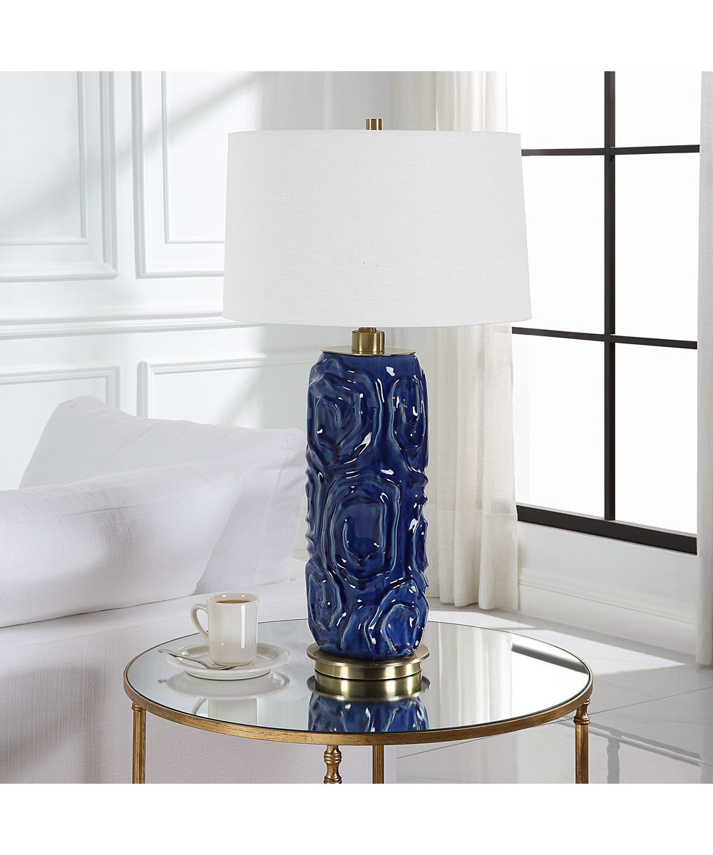 Zade Blue Table Lamp