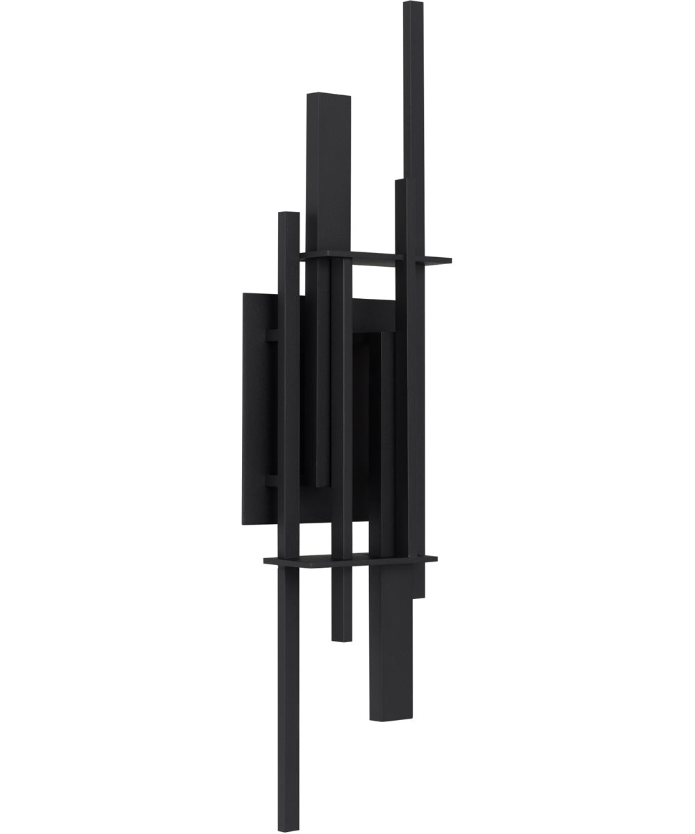 Newton Outdoor Wall Light Earth Black