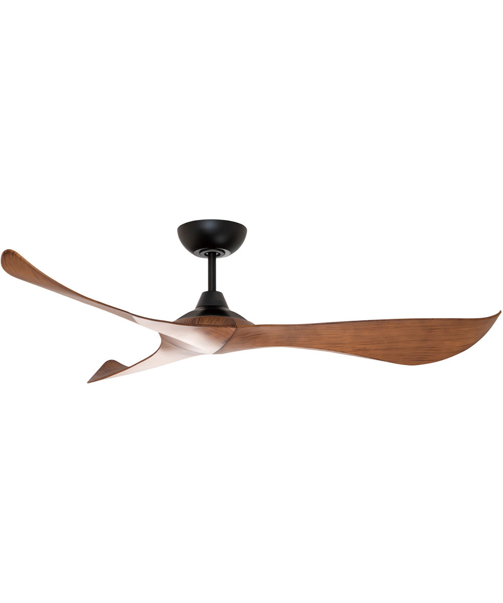 Keanu 56 inch Indoor/Outdoor Fan Black / Walnut