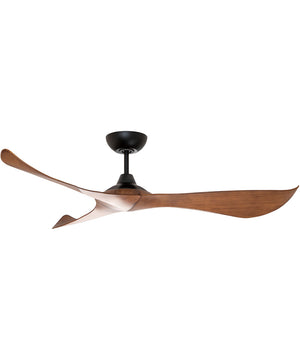 Keanu 56 inch Indoor/Outdoor Fan Black / Walnut