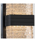 Boreas Outdoor Wall Sconce Wall Mount Light Fixture Matte Black
