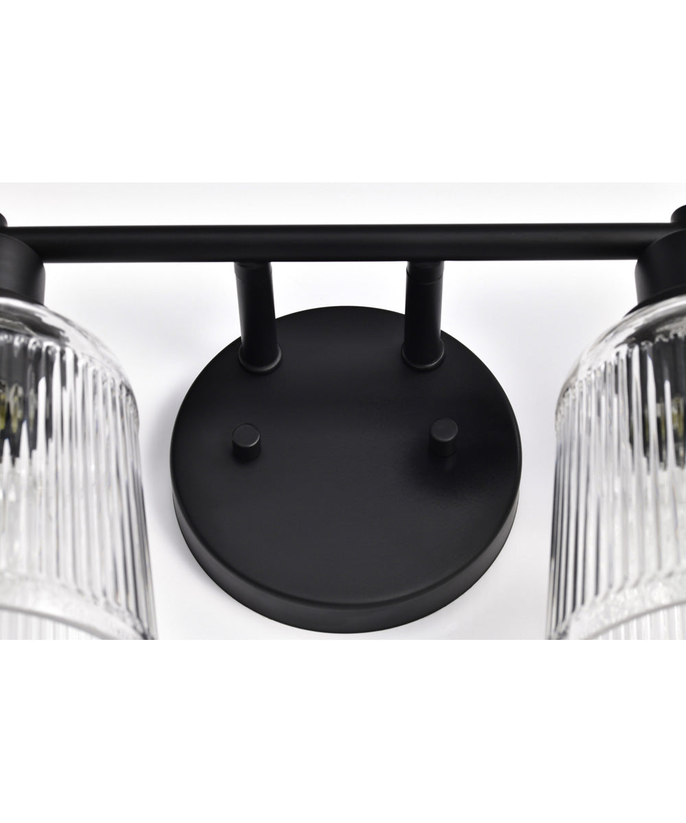 Grayson 4-Light Vanity & Wall Matte Black