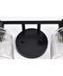 Grayson 4-Light Vanity & Wall Matte Black