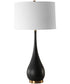 Nocturnal Black Table Lamp