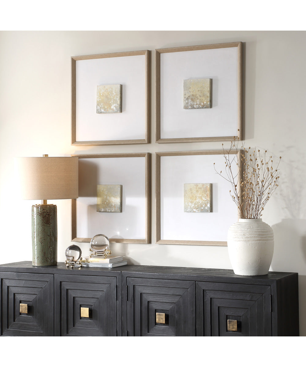 Now & Then Abstract Art Set of 4