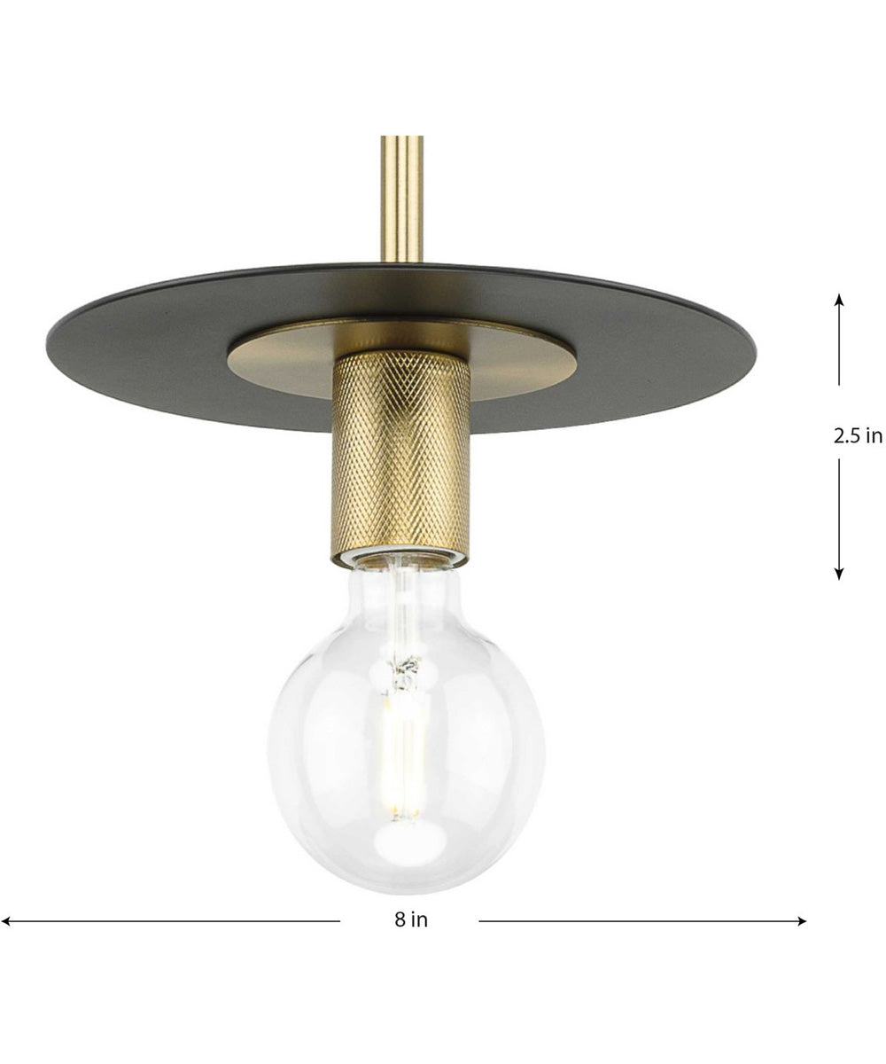 Trimble 1-Light Mini Pendant Brushed Bronze