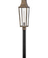 Georgetown Coastal Elements  1-Light Large Post Top Lantern in Burnished Bronze