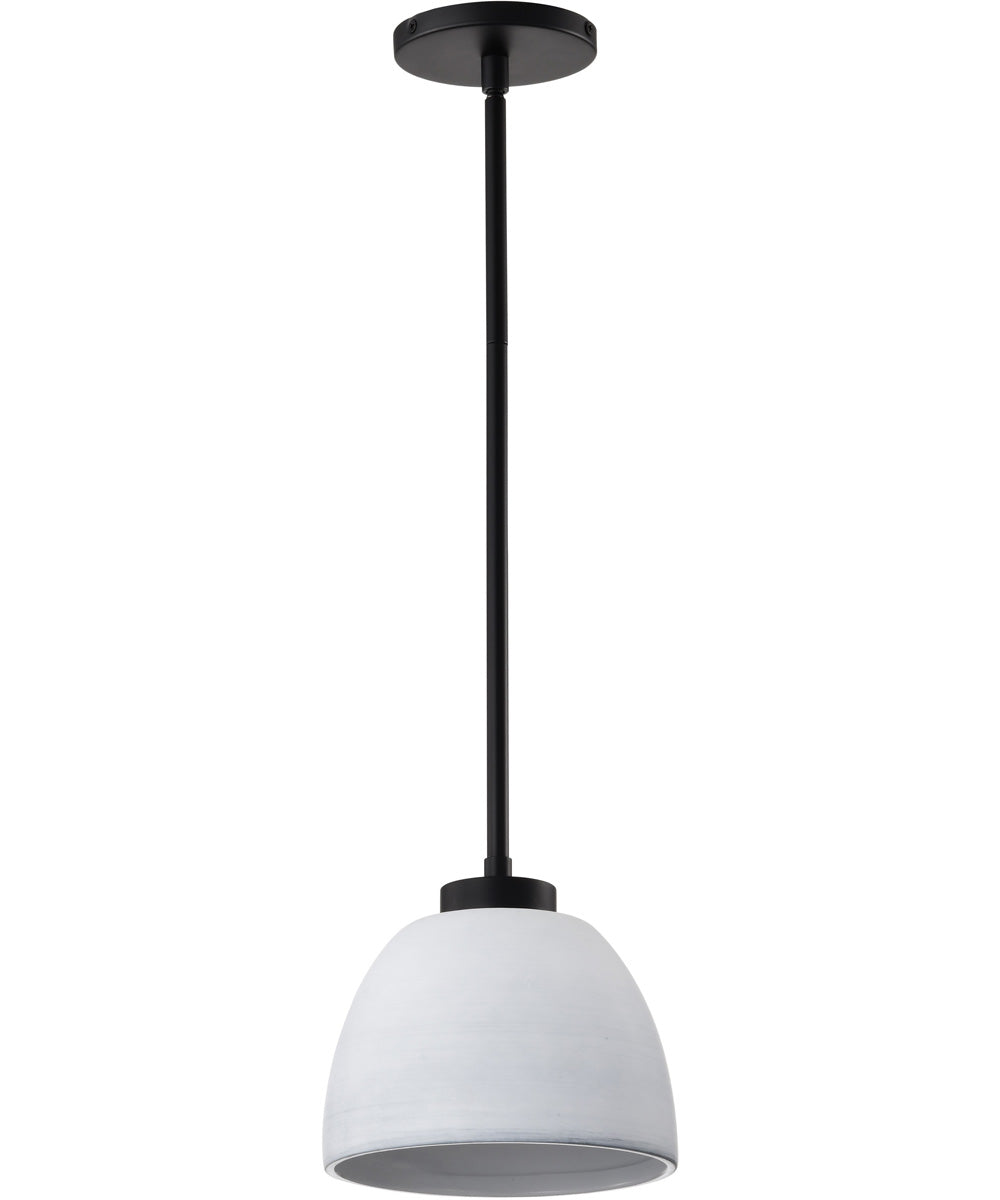Collins 1-Light Pendant Matte Black