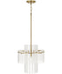Blair 1-Light Pendant Aged Brass