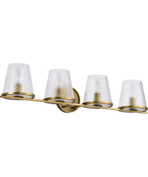 Valentine 4-Light Vanity & Wall Vintage Brass