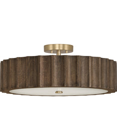 Cody 4-Light Semi-Flush Matte Brass