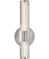 Georgette LED-Light Medium LED Sconce in Polished Nickel