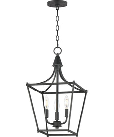 Clifton 3-Light Pendant Black