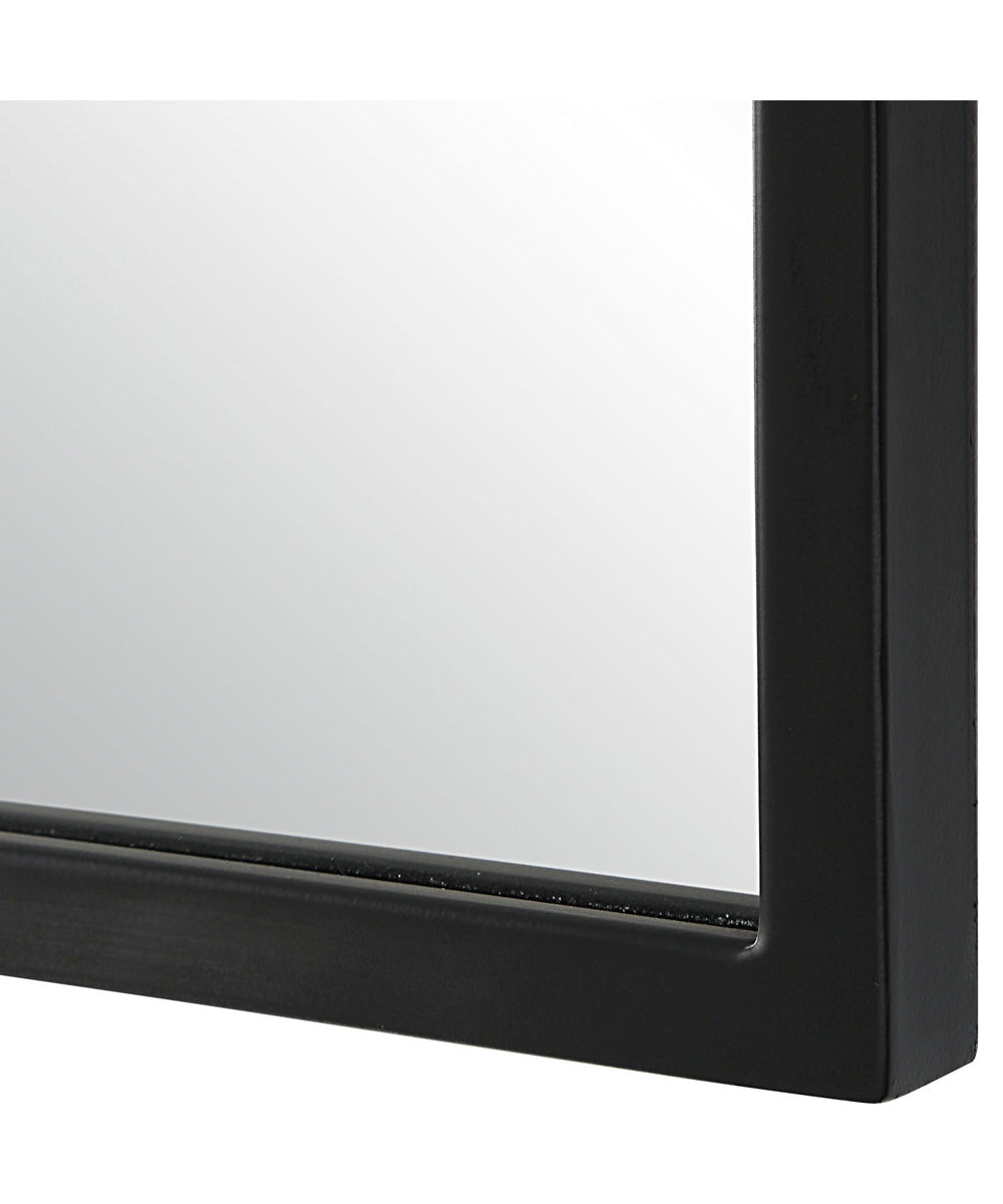 22x34" Wall Mirror with Satin Black