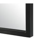 22x34" Wall Mirror with Satin Black