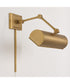 Alastair 1-Light Sconce Aged Brass