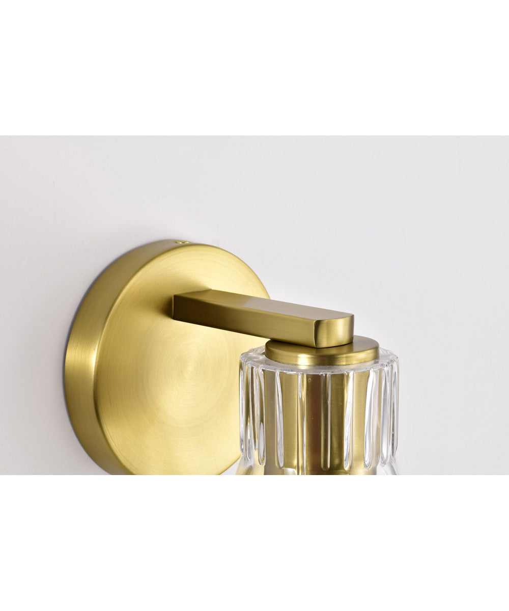 Gianna 1-Light Vanity & Wall Vintage Brass