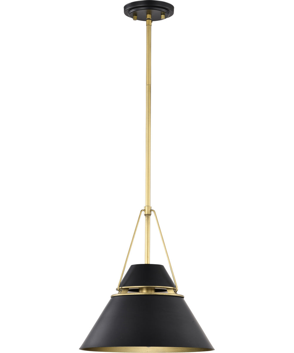 Adina 1-Light Pendant Matte Black