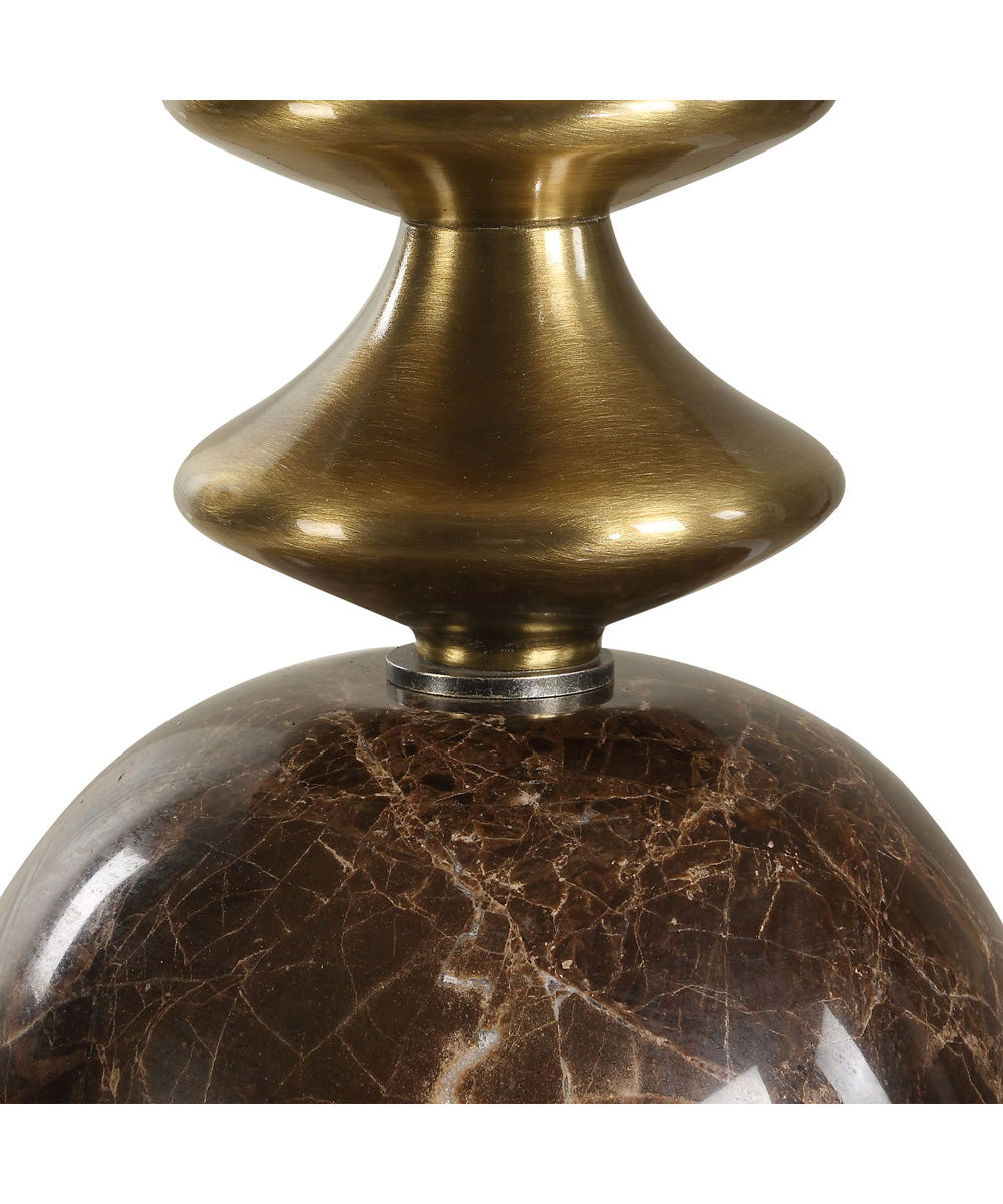 Percy Brown Marble Buffet Lamp