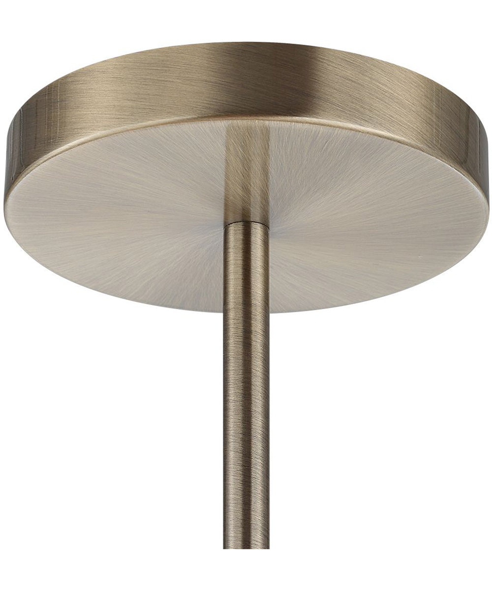 Huch 1 Light White Glass Pendant