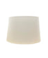 15.5x19x12 Cream Homespun/Rolled Edge Hardback Drum Lampshade